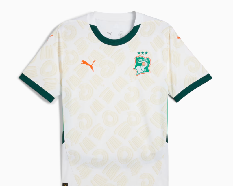 Maillot Officiel Côte d’Ivoire – Édition Extérieur
