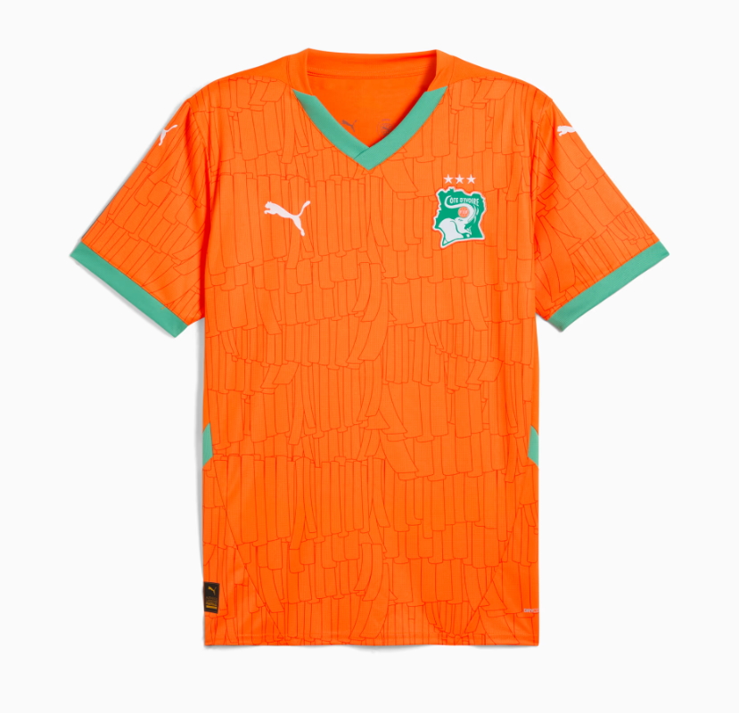 Maillot Officiel Côte d’Ivoire – Édition Domicile (Réplica/Fan)