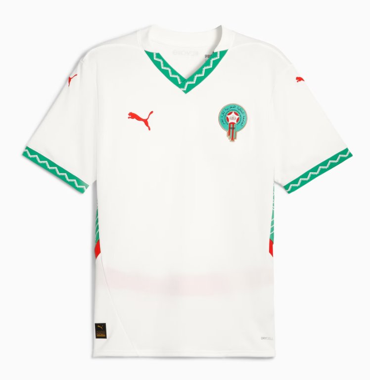 Maillot Extérieur Officiel du Maroc – Puma 2025 - XAROULE