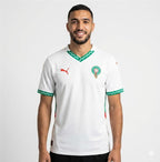 Maillot Extérieur Officiel du Maroc – CAN 2025 (Réplica/Fan)