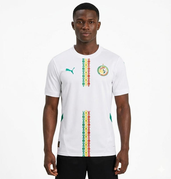 Maillot Officiel Sénégal – Édition domicile (Réplica/Fan)