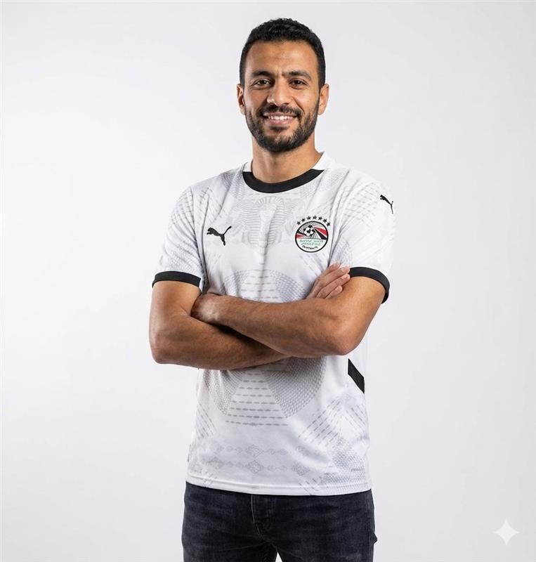 Maillot Égypte – Édition Blanche Héritage (Réplica/Fan)