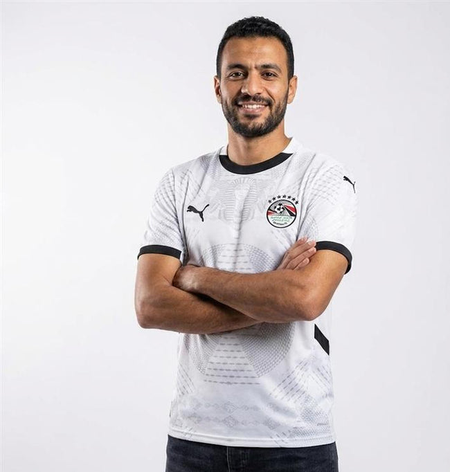 Maillot Égypte – Édition Blanche Héritage (Réplica/Fan) Hover Image