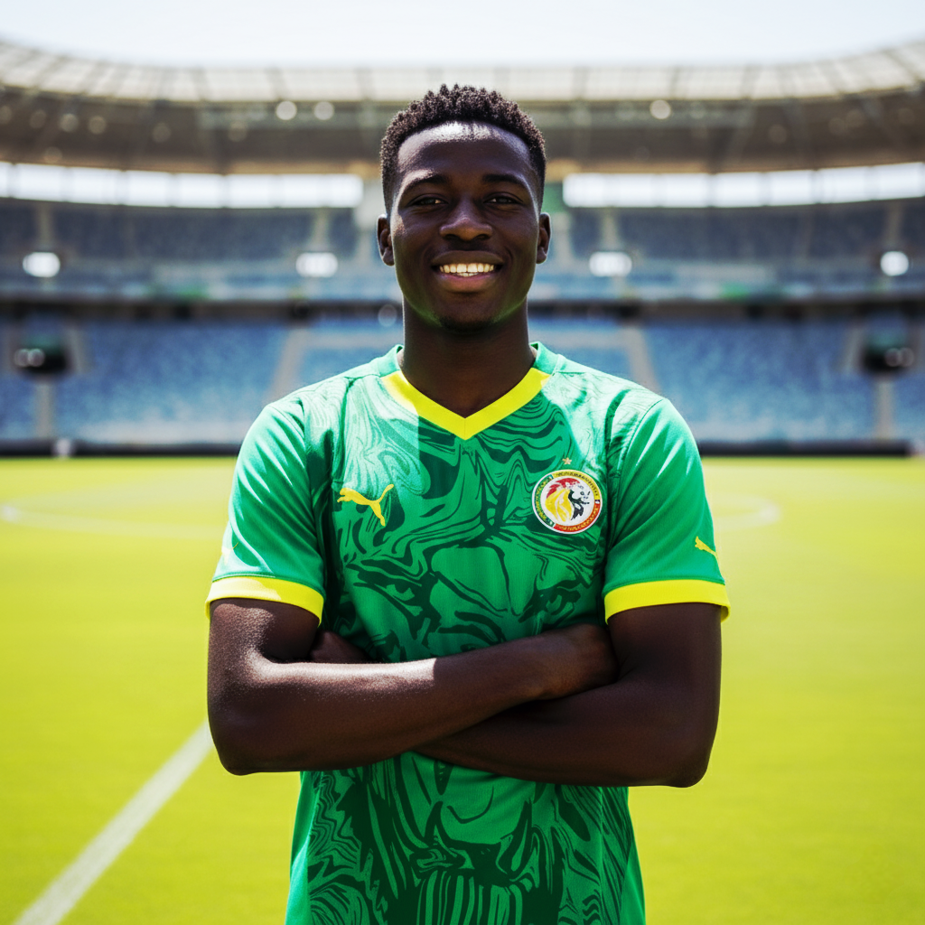 Maillot Officiel Sénégal – Édition Extérieur (Réplica/Fan)