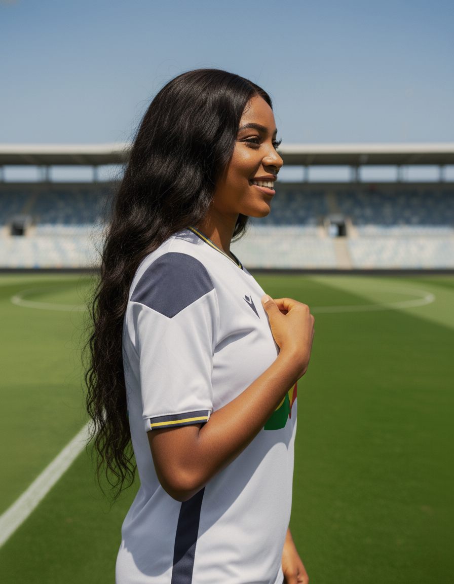 Maillot Officiel Équipe Nationale du Bénin – Édition Extérieur (Réplica/Fan)