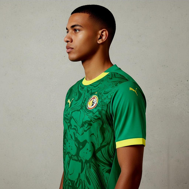 Maillot Officiel Sénégal – Édition Extérieur (Réplica/Fan) Main Image